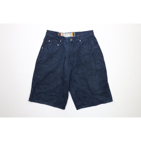 Vintage Shorts Vintage 9s Streetwear Mens 33 Distressed Loose Baggy